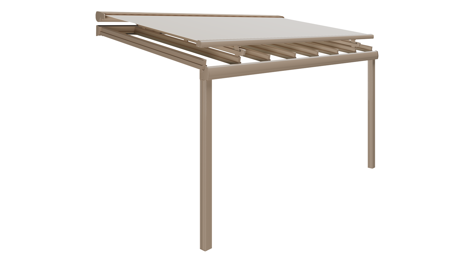 Capri type boven glas